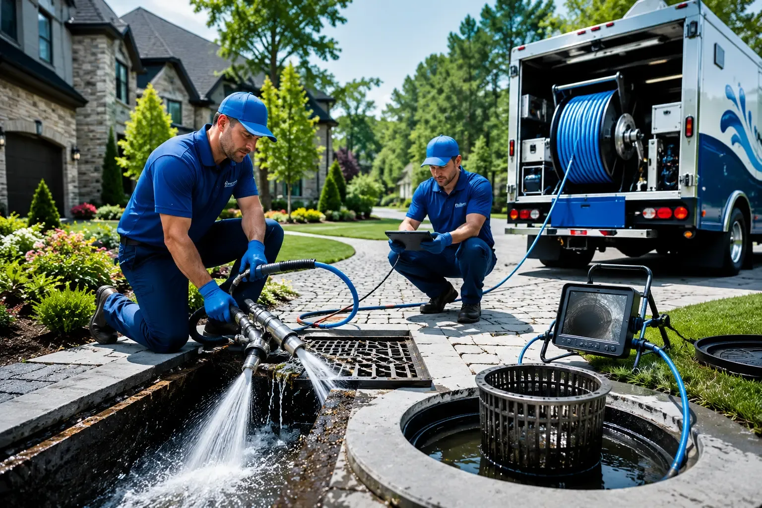 Local outdoor drain cleaning professionals in Etna, NY