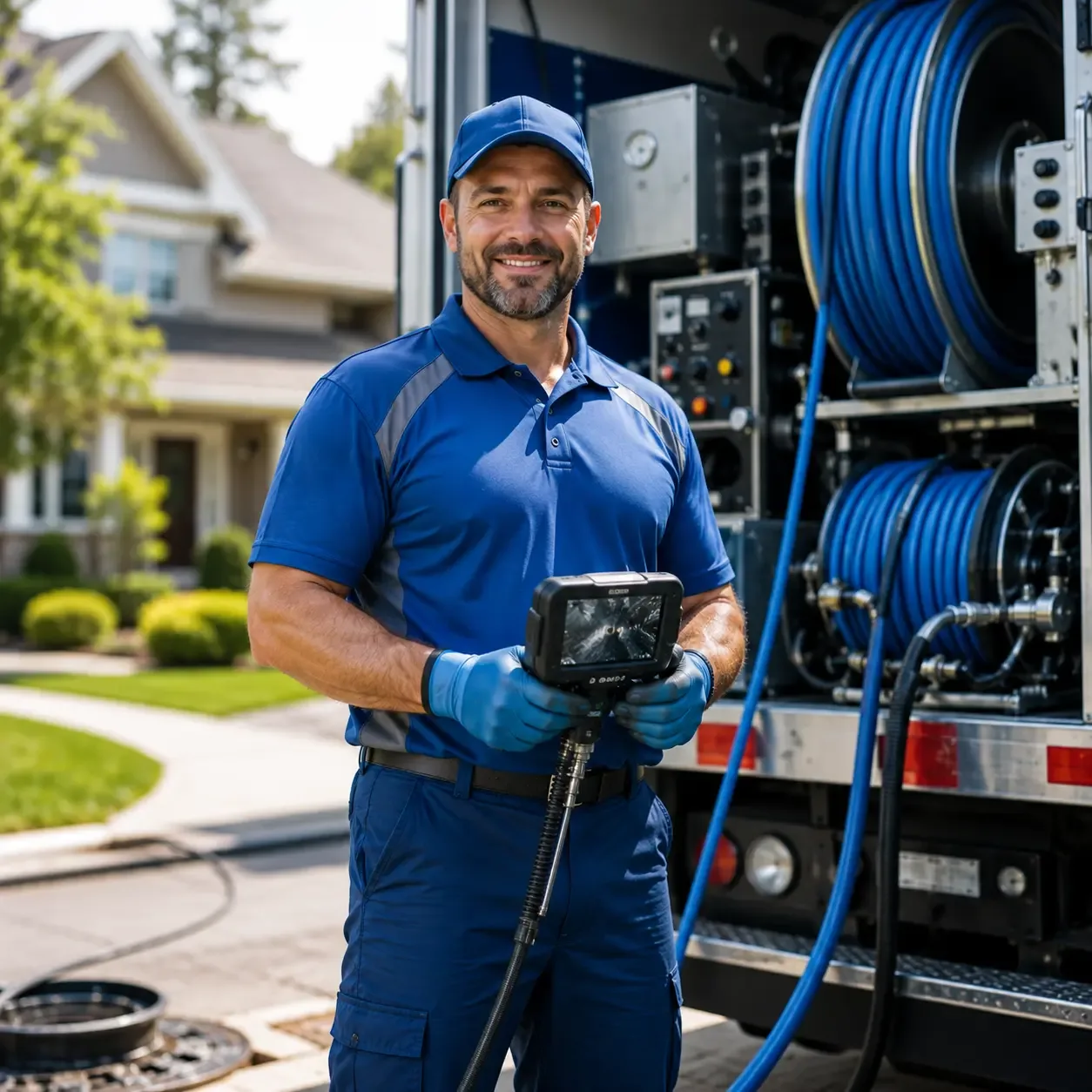 Local outdoor drain cleaning specialists in Etna, NY